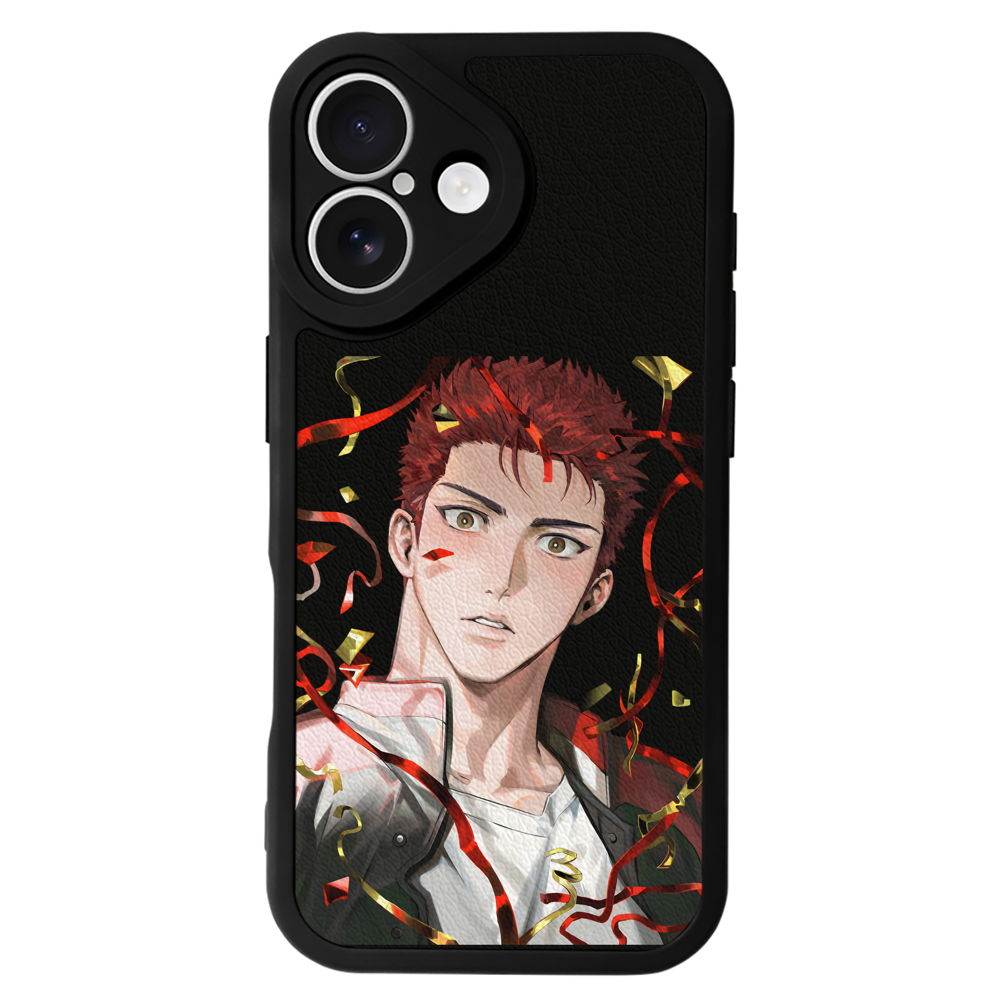 （画像用） SLAM DUNK／スラムダンク 【iPhone 16シリーズ対応】シリコンスマホケース（レザー調） 材質：シリコン